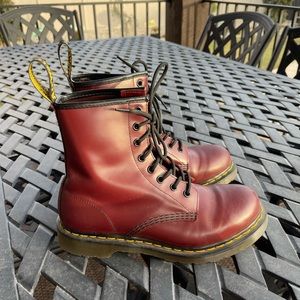 Dr. marten’s 1460 smooth leather lace up boots